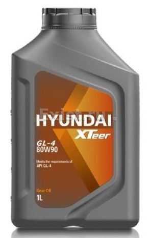 Трансмиссионное Xteer Gear Oil-4 GL-4 80W90_1 L (1011018 HYUNDAI XTEER)